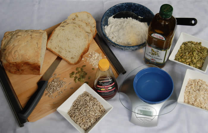 warm homemade bread delivered to your cottage