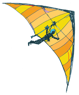 hang-gliding