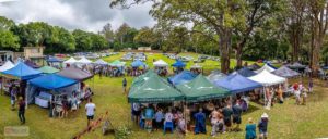 View of Tamborine Mountain Country Markets Stalls