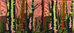 Rug hung on waal at Tamborine Mountain Arts Collective - Rug
